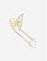 Floral Butterfly Claw Hair Clip women