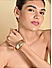 Golden Partywear Kada  Bracelet Women