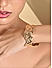 Gold Molten Partywear Bracelet Women