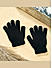 Black Touchscreen Enabled Winter Gloves