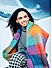 Multicolor Fringed Winter Scarf & Stoles