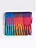 Multicolor Fringed Winter Scarf & Stoles