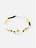 Set of 4 White Yellow Gold Pated Y2K Wrapround Bracelets