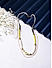 Multicolor Beads Y2K Gold Plated Layered Necklace