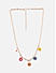 Toniq Classy Y2K Multicolor Flower Necklace for Women