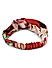 Toiniq Red Floral Printed Twisted Head Band For Women