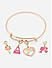 Barbie™ Limited Edition Pink Enamel Iconic Charm bracelet
