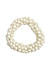 White Pearl Rubber Band For Women