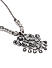 Ghungroo Silver Plated Oxidised Necklace & Earring Set