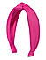 Fuchsia Solid Top Knot Hairband