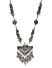 Oxidized Silver-Toned Triangle Necklace