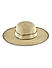 Hamptons White Wide Brim Ribbon Knotted Summer Beach Hats For Women