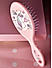 Pink Unicorn Printed Paddle Kids Hair Brush