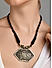 Fida Ethinic oxidised Silver Black necklace for Women