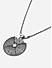 Silver Plated Oxidised Spherical Statement Necklace