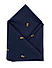 Brocode Classic Mens Premium Navy Blue The Playboy  Pocket Square