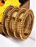 Fida Gold Plated Set of 20 Classic Bangle set for Women (2.6)