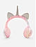 Toniq Kids Pink & White Ombre Fluffy Fur Unicorn Winter Ear Muffs For Girls