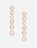 American Diamond Baby Pink Stones Gold Plated Jewellery Set