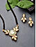 Kundan Gold Plated Floral Mangalsutra Set