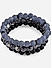 The Bro Code Black & Grey Set of 3 Beaded Bracelet For Men