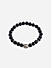The Bro Code Turq& Black Set of 3 Beaded Bracelet For Men