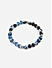 The Bro Code Blue& Grey Set of 3 Beaded Bracelet For Men