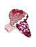 Handmade Icecream and Heart Pink Party Hair Clips For Girls