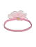 Set of 2 Yellow & Pink Floral Elasticated Hair Band 
