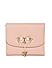 Toniq Pink Pretty Owl Design Tri Fold Wallet For Women