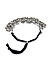 Ghungroo Mirror Silver Plated Oxidised Choker Necklace