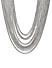 Silver Plated Multistrand Necklace
