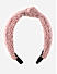 Pink Fluffy Top Knot Hair Band 