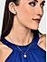 Amavi Elegant AD  with Pearl Pendant & Earrings set for Women