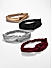 Set of 4 Multicolor Soft Hair Band