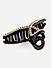 Black Gold Plated Linked Claw Clip