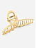 Gold Plated Metal Grip Claw Clip