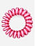 Set Of 5 Multicolor Spiral Wire Rubber Band