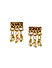 White Beads Gold Plated Temple Jewellery  Set 