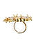 Kundan Beads Gold Plated Ring