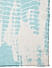 Toniq Turquoise Blue and White Tie and Dye Scarf For Women