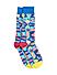  Bro Code Men Multicoloured Patterned Above Ankle-Length Socks