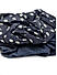 ToniQ Set of 2 Denim Fabrich Scrunchie For Women
