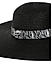 Ibiza Black Beach Hat For Women