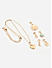 Set Of 6 Interchangeable Gold Plated Charm Pendant Set