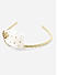 Gold White Butterfly Party Kids Hair Band 