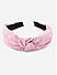Pink & White Heart Printed Top Knot Kids Hair Band