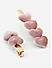 Set Of 2 Pink Heart Party Alligator Hair Clip