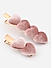 Set Of 2 Pink Heart Party Alligator Hair Clip