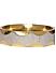Men Silver-Toned and Gold-Toned Finger Ring